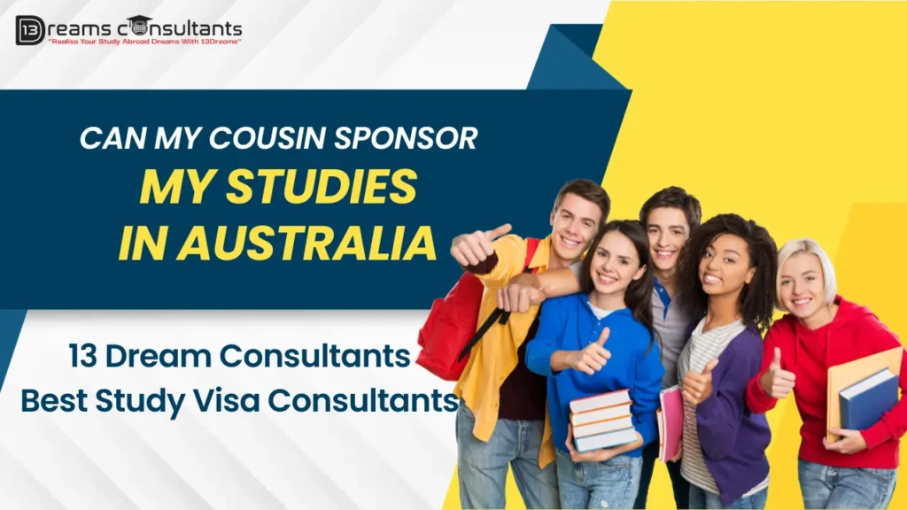 cousin sponsor study Australia