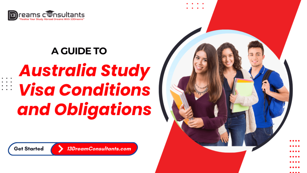 Australia Study Visa Conditions and Obligations